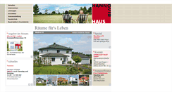 Desktop Screenshot of hannover-haus.de